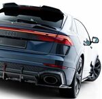 LAME DE PARE CHOC ARRIERE EN CARBONE AUDI RSQ8 PHASE 2 "DTM LOOK" (2025+)