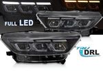PHARES A LEDS "FULL LEDS REAL DRL" FORD MUSTANG VI PHASE 1 avec clignotants DTS -DYNAMIC TURN SIGNAL - (2014/08-2017)
