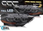 PHARES A LEDS "FULL LEDS REAL DRL" FORD MUSTANG VI PHASE 2 avec clignotants DTS -DYNAMIC TURN SIGNAL -VERSION 3 (09-2017/2023)
