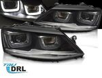 PHARES A LEDS TUBE "U" LIGHTBAR  XENON LOOK "REAL DRL"  VW JETTA VI STANDARD (2010/2018)