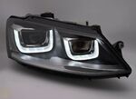 PHARES A LEDS TUBE "U" LIGHTBAR  XENON LOOK "REAL DRL"  VW JETTA VI STANDARD (2010/2018)