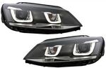 PHARES A LEDS TUBE "U" LIGHTBAR  XENON LOOK "REAL DRL"  VW JETTA VI STANDARD (2010/2018)