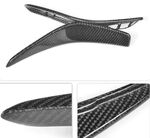 SPLITTERS DE PARE CHOC AVANT EN CARBONE MERCEDES GLA 45AMG PHASE 1 (2014/2017)