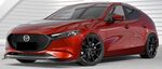 JEU DE BAS DE CAISSE (RAJOUTS EN ABS)  MAZDA 3 BP "CNC" CS STYLE (2019+)