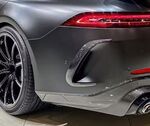 SPLITTERS DE PARE CHOC ARRIERE CARBONE MERCEDES AMG GT COUPE 4 PORTES 53 AMG / 63/63S AMG (2018+)