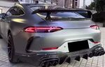 SPLITTERS DE PARE CHOC ARRIERE CARBONE MERCEDES AMG GT COUPE 4 PORTES 53 AMG / 63/63S AMG (2018+)