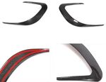 SPLITTERS DE PARE CHOC ARRIERE CARBONE MERCEDES AMG GT COUPE 4 PORTES 53 AMG / 63/63S AMG (2018+)