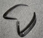 SPLITTERS DE PARE CHOC ARRIERE CARBONE MERCEDES AMG GT COUPE 4 PORTES 53 AMG / 63/63S AMG (2018+)