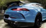 BECQUET DE COFFRE EN CARBONE MERCEDES AMG GT X290 4 PORTES VERSION 2 (2018/2023)