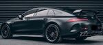 BECQUET DE COFFRE EN CARBONE MERCEDES AMG GT X290 4 PORTES VERSION 2 (2018/2023)
