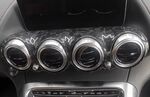 ENJOLIVEURS D'AERATEURS DE TABLEAU DE BORD CARBONE POUR MERCEDES AMG GT C190 TOUS MODELES (2014/2022)