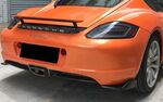 SPLITTERS DE PARE CHOC ARRIERE PORSCHE CAYMAN / BOXSTER 718 (2016/2025)