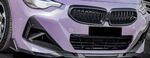 ENJOLIVEUR DE CALANDRE CENTRALE EN CARBONE BMW G42 COUPE (2021+)