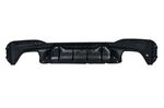 DIFFUSEUR ARRIERE BMW SERIE 5 G30/G31 PACK M "LOOK M5" AVEC INSERT CENTRAL CARBONE LOOK (2017/2024)