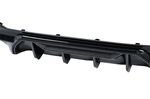 DIFFUSEUR ARRIERE BMW SERIE 5 G30/G31 PACK M "LOOK M5" AVEC INSERT CENTRAL CARBONE LOOK (2017/2024)