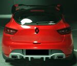 SET DE 4 EXTENSIONS DE DIFFUSEUR ARRIERE D'ORIGINE RENAULT CLIO IV RS (2013/2019)