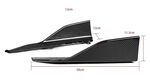 SPLITTERS DE BAS DE CAISSE ARRIERES (SET DE 2 PIECES EN CARBONE) BMW SERIE 2 COUPE G42 PACK M (2021+)