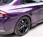 SPLITTERS DE BAS DE CAISSE ARRIERES (SET DE 2 PIECES EN CARBONE) BMW SERIE 2 COUPE G42 PACK M (2021+)