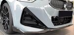 LAME DE PARE CHOC AVANT EN CARBONE (3 PARTIES) BMW SERIE 2 COUPE G42 PACK M PHASE 1  (2021+)