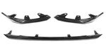 LAME DE PARE CHOC AVANT EN CARBONE (3 PARTIES) BMW SERIE 2 COUPE G42 PACK M PHASE 1  (2021+)