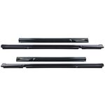 JEU DE BAS DE CAISSE (RAJOUTS EN ABS) FORD TRANSIT CUSTOM MK2 CHASSIS COURT L1 OU LONG L2 "MTD DESIGN" (2023+) OU VW BUS T7 CHASSIS COURT L1 OU LONG L2 "MTD DESIGN"(2024+)