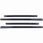 JEU DE BAS DE CAISSE (RAJOUTS EN ABS) FORD TRANSIT CUSTOM MK2 CHASSIS COURT L1 OU LONG L2 "MTD DESIGN" (2023+) OU VW BUS T7 CHASSIS COURT L1 OU LONG L2 "MTD DESIGN"(2024+)