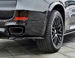 SPLITTER CENTRAL DE PARE CHOC ARRIERE LOOK DIFFUSEUR BMW X5 F15 M50D PACK M  "DTM LOOK" (2013/2018)