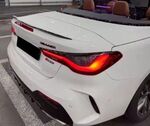 BECQUET DE COFFRE CARBONE BMW SERIE 4 G23 CABRIOLET OU M4 G83 CABRIOLET MP STYLE (2020+)
