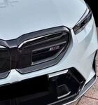 LAME DE PARE CHOC AVANT EN CARBONE BMW M5 G90/G99 PHASE 1 2PCS (2024+)