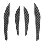 4 SPLITTERS LATERAUX DE PARE CHOC AVANT EN CARBONE BMW M3 G80 OU BMW M4 G82/G83 (2021+)