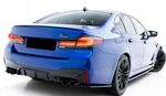 SPLITTERS DE PARE CHOC ARRIERE BMW SERIE 5 M5 F90 V1 (2017/2023)