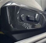 HABILLAGES DE CONSOLES DE SIEGES EN CARBONE BMW M5 G90/G99 (2024+)