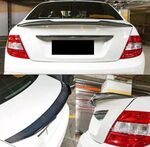 BECQUET DE COFFRE CARBONE MERCEDES CLASSE C TYPE W204 BERLINE LOOK PSM (2007/2014)