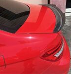 BECQUET DE COFFRE CARBONE MERCEDES CLASSE C TYPE W204 BERLINE LOOK PSM (2007/2014)