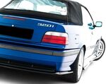 LAME DE PARE CHOC ARRIERE BMW E36 COUPE/CABRIOLET PACK M, BMW M3 E36 "DTM LOOK" (1992/1999)