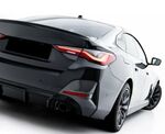 DIFFUSEUR DE PARE CHOC ARRIERE BMW SERIE 4 GRAN COUPE G26 PACK M "DTM LOOK" DUAL (2021+)