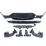 DIFFUSEUR DE PARE CHOC ARRIERE MERCEDES GLC COUPE C253 AMG LINE PHASE 1 LOOK GLC 63S AMG (2015/06-2019)