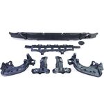 DIFFUSEUR DE PARE CHOC ARRIERE MERCEDES GLC COUPE C253 AMG LINE PHASE 1 LOOK GLC 63S AMG (2015/06-2019)