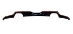 DIFFUSEUR ARRIERE TOYOTA YARIS IV GR PHASE 1 PIANO BLACK DUAL OU QUAD EUROLINE (2020/2024)