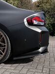 SPLITTERS INFÉRIEURS LATÉRAUX DE PARE CHOC ARRIERE BMW M2 G87 "ING LINE" (2023+)