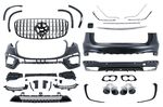 KIT CARROSSERIE COMPLET MERCEDES GLS 167 SUV PHASE 1 LOOK 53AMG (2019/2023)