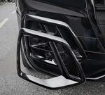 ENJOLIVEURS D'ANTIBROUILLARDS AVANT AUDI Q5 FY S LINE PHASE 2 PIANO BLACK FINISH (2021/2024)