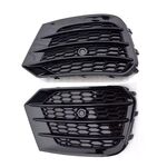 GRILLES DE PARE CHOC AVANT AUDI Q3 S LINE PHASE 2 LOOK RSQ3  (2015/2018)