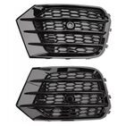 GRILLES DE PARE CHOC AVANT AUDI Q3 S LINE PHASE 2 LOOK RSQ3  (2015/2018)