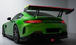 AILERON DE COFFRE CARBONE RACING LINE MERCEDES AMG  GT C COUPE  "STRAIGHT RACING" AVEC ECLAIRAGE LEDS DEFILANTS (2017/2023)