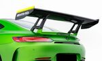 AILERON DE COFFRE CARBONE RACING LINE MERCEDES AMG  GT C COUPE  "STRAIGHT RACING" AVEC ECLAIRAGE LEDS DEFILANTS (2017/2023)