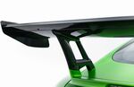 AILERON DE COFFRE CARBONE RACING LINE MERCEDES AMG  GT C COUPE  "STRAIGHT RACING" AVEC ECLAIRAGE LEDS DEFILANTS (2017/2023)