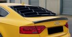 PERSIENNE DE VITRE ARRIÈRE en abs TYPE "LOUVERS" AUDI A5 B8/8T SPORTBACK STANDARD / S LINE / S5  OU RS5 (2007/2016)