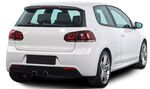 PARE CHOC ARRIERE VW GOLF VI TOUS MODELES TYPE R OPTIK EURO (2008/2012)