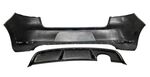PARE CHOC ARRIERE VW GOLF VI STANDARD TYPE DUAL EURO (2008/2012)